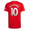 Maillot de Supporter Manchester United Marcus Rashford 10 Domicile 2021-22 Pour Homme